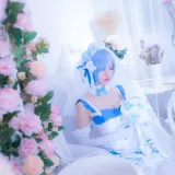 二佐Nisa《蕾姆2号本 蕾姆花嫁》写真图集 33P｜在线预览与图包下载
