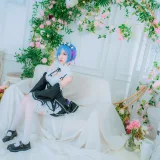 二佐Nisa《蕾姆2号本 蕾姆女仆》写真图集 33P｜在线预览与图包下载