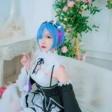 二佐Nisa《蕾姆2号本 蕾姆女仆》写真图集 33P｜在线预览与图包下载