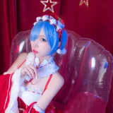 二佐Nisa《蕾姆2号本 蕾姆圣诞》写真图集 46P｜在线预览与图包下载