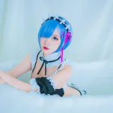 二佐Nisa《蕾姆2号本 蕾姆泳装》写真图集 32P｜在线预览与图包下载