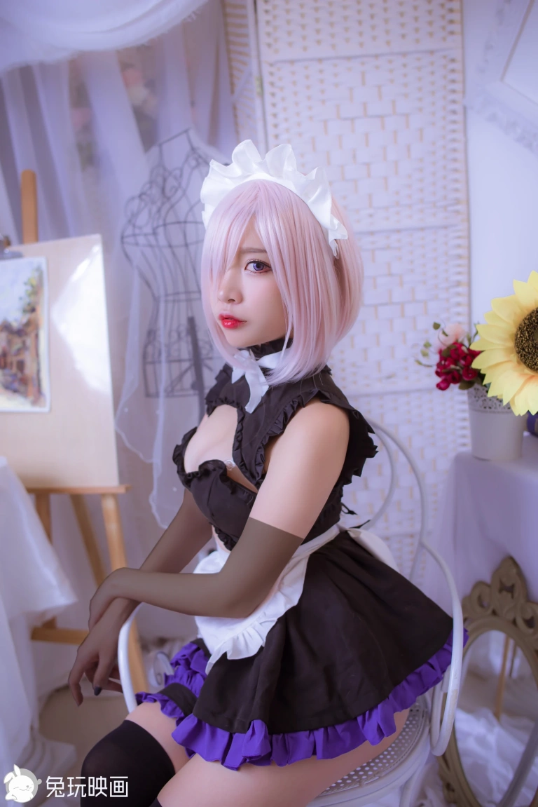 二佐Nisa《玛修女仆》写真图集 7P｜在线预览与图包下载