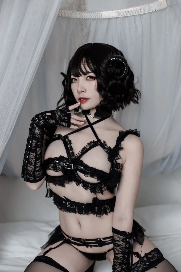 二佐Nisa《魅魔》写真图集 27P｜在线预览与图包下载