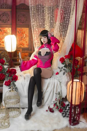 二佐Nisa《梦子旗袍》写真图集 28P｜在线预览与图包下载