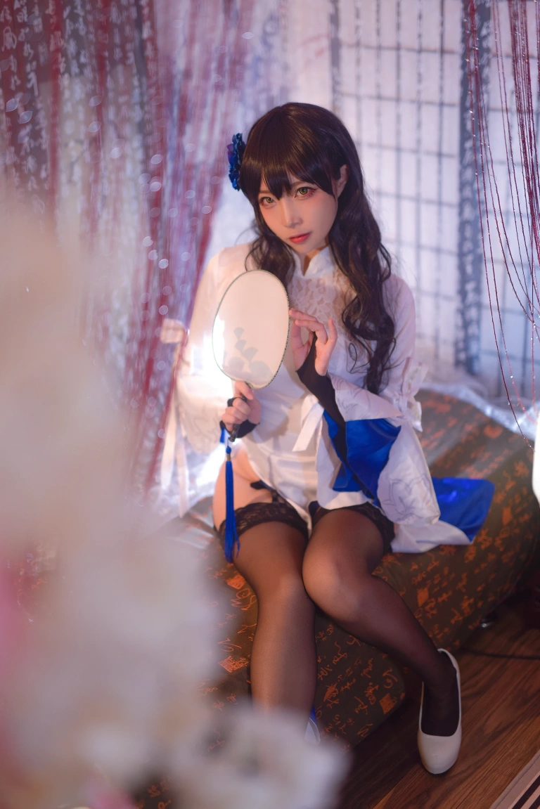 二佐Nisa《旗袍本 95式玉玲珑》写真图集 19P｜在线预览与图包下载