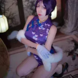 二佐Nisa《旗袍本 Fate奶光旗袍》写真图集 20P｜在线预览与图包下载