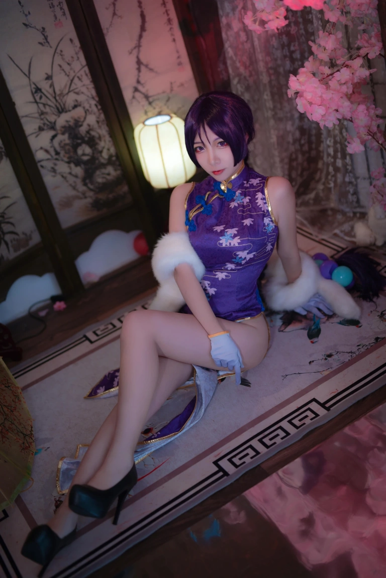 二佐Nisa《旗袍本 Fate奶光旗袍》写真图集 20P｜在线预览与图包下载