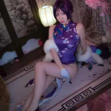 二佐Nisa《旗袍本 Fate奶光旗袍》写真图集 20P｜在线预览与图包下载