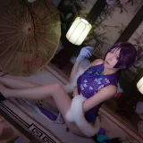 二佐Nisa《旗袍本 Fate奶光旗袍》写真图集 20P｜在线预览与图包下载