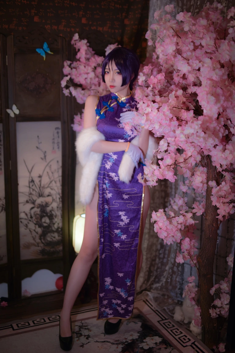 二佐Nisa《旗袍本 Fate奶光旗袍》写真图集 20P｜在线预览与图包下载