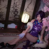 二佐Nisa《旗袍本 Fate奶光旗袍》写真图集 20P｜在线预览与图包下载