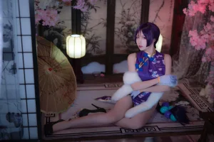 二佐Nisa《旗袍本 Fate奶光旗袍》写真图集 20P｜在线预览与图包下载