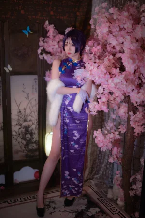 二佐Nisa《旗袍本 Fate奶光旗袍》写真图集 20P｜在线预览与图包下载