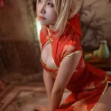 二佐Nisa《旗袍本 Fate尼禄旗袍》写真图集 20P｜在线预览与图包下载