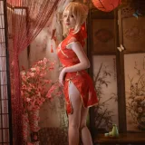 二佐Nisa《旗袍本 Fate尼禄旗袍》写真图集 20P｜在线预览与图包下载