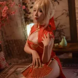 二佐Nisa《旗袍本 Fate尼禄旗袍》写真图集 20P｜在线预览与图包下载