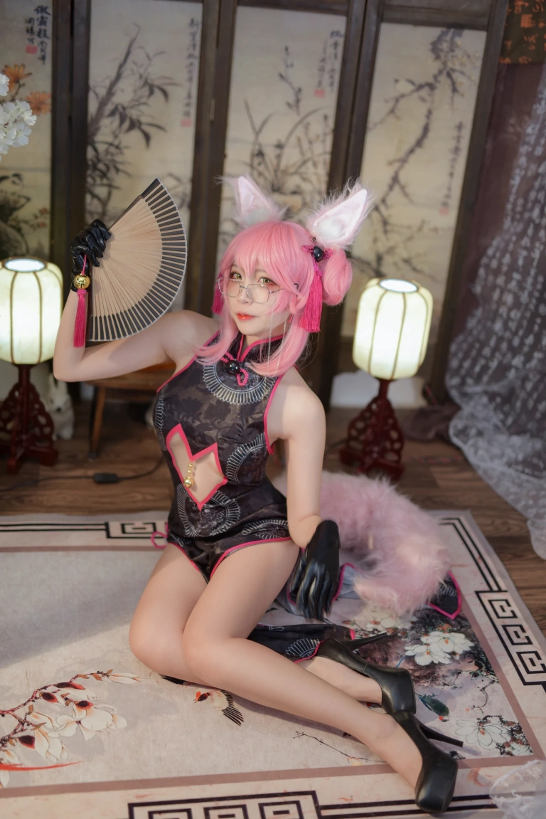 二佐Nisa《旗袍本 Fate旗袍狐》写真图集 28P｜在线预览与图包下载