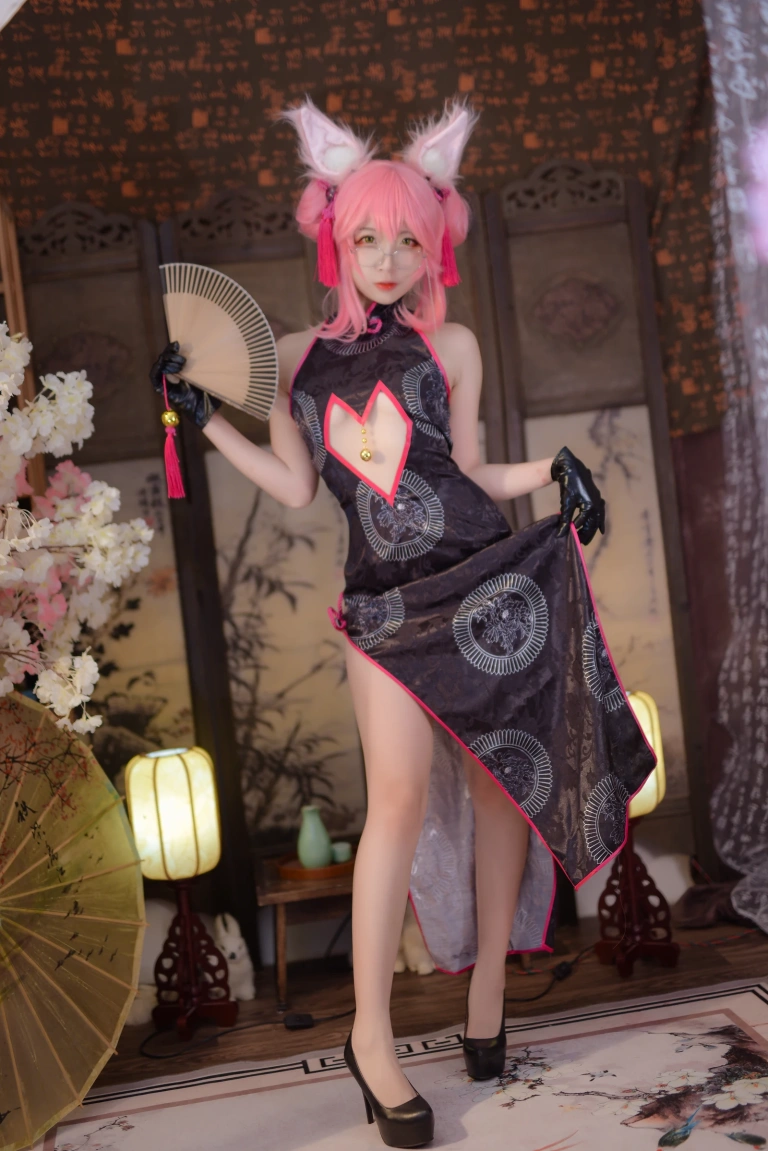 二佐Nisa《旗袍本 Fate旗袍狐》写真图集 28P｜在线预览与图包下载