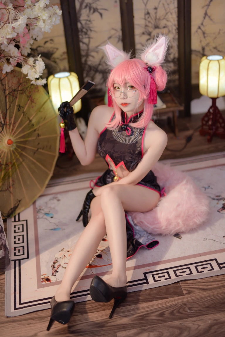 二佐Nisa《旗袍本 Fate旗袍狐》写真图集 28P｜在线预览与图包下载