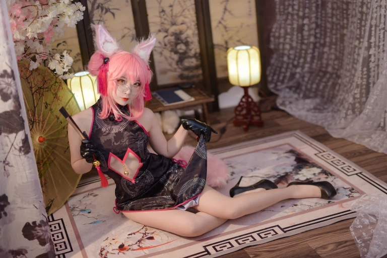 二佐Nisa《旗袍本 Fate旗袍狐》写真图集 28P｜在线预览与图包下载