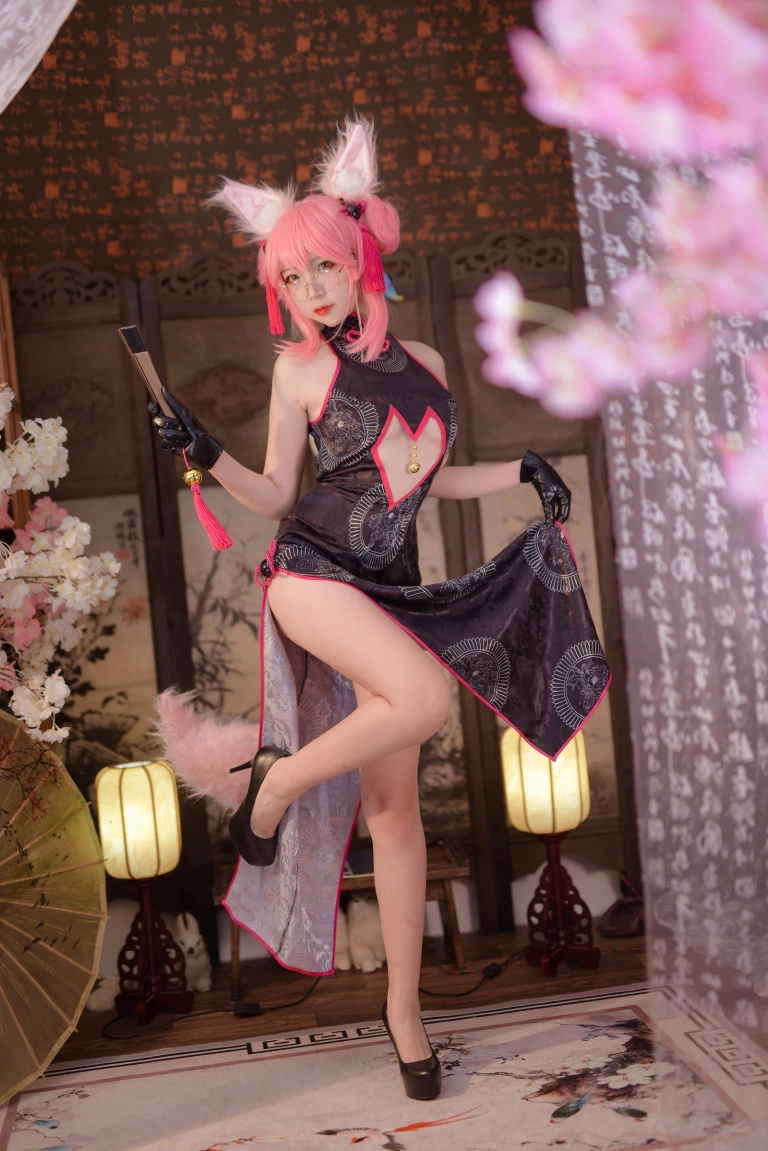 二佐Nisa《旗袍本 Fate旗袍狐》写真图集 28P｜在线预览与图包下载