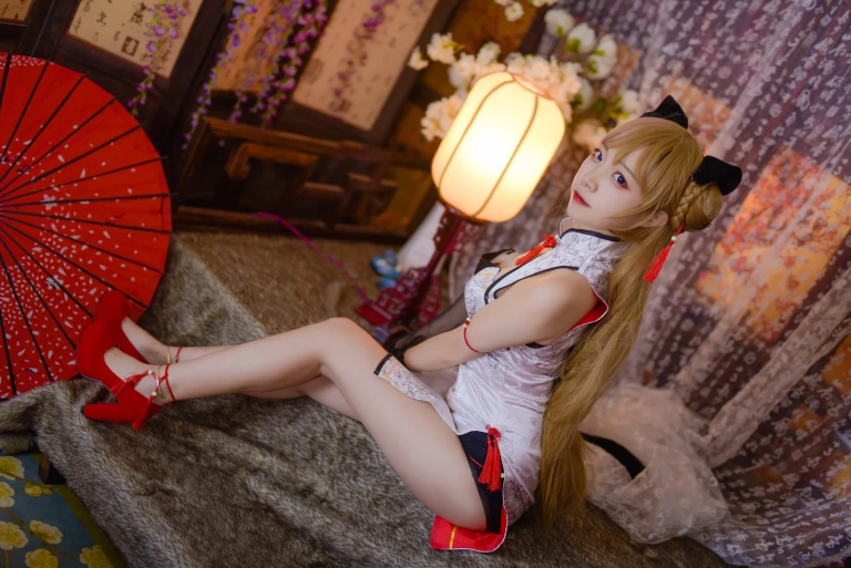 二佐Nisa《旗袍本 少女前线MK23》写真图集 14P｜在线预览与图包下载