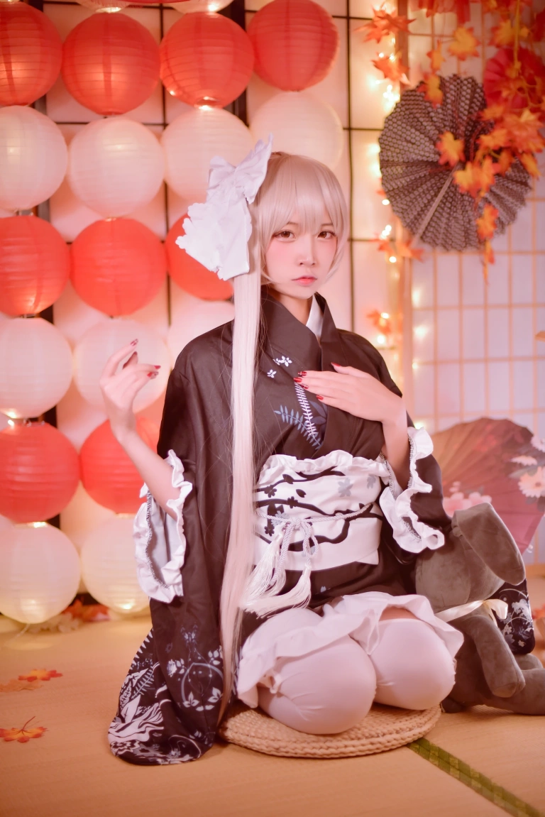 二佐Nisa《穹妹和服》写真图集 70P｜在线预览与图包下载