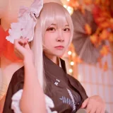 二佐Nisa《穹妹和服》写真图集 70P｜在线预览与图包下载