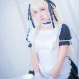 二佐Nisa《穹妹女仆》写真图集 21P｜在线预览与图包下载