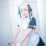 二佐Nisa《穹妹女仆》写真图集 21P｜在线预览与图包下载