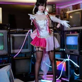 二佐Nisa《犬之眷 碧蓝爱宕打歌服》写真图集 14P｜在线预览与图包下载