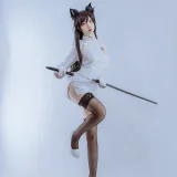 二佐Nisa《犬之眷 碧蓝爱宕军装》写真图集 15P｜在线预览与图包下载