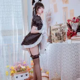 二佐Nisa《犬之眷 碧蓝爱宕女仆》写真图集 19P｜在线预览与图包下载