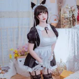 二佐Nisa《犬之眷 碧蓝爱宕女仆》写真图集 19P｜在线预览与图包下载