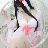 二佐Nisa《睡衣》写真图集 48P｜在线预览与图包下载