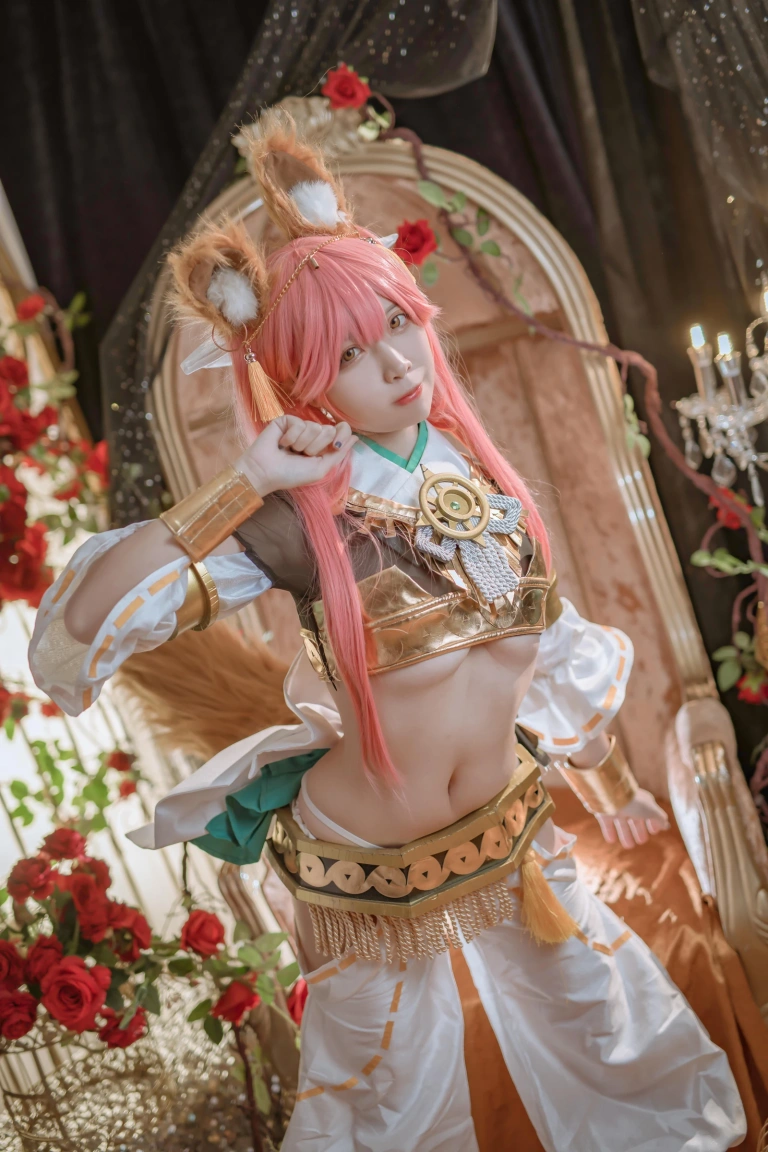 二佐Nisa《玉藻前神话礼装》写真图集 20P｜在线预览与图包下载