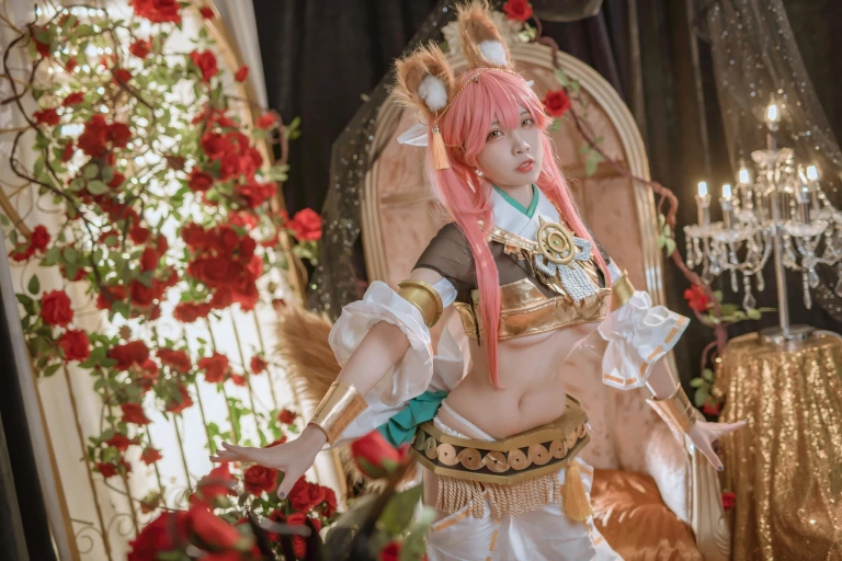二佐Nisa《玉藻前神话礼装》写真图集 20P｜在线预览与图包下载