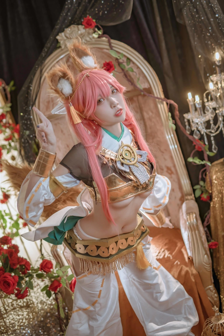 二佐Nisa《玉藻前神话礼装》写真图集 20P｜在线预览与图包下载