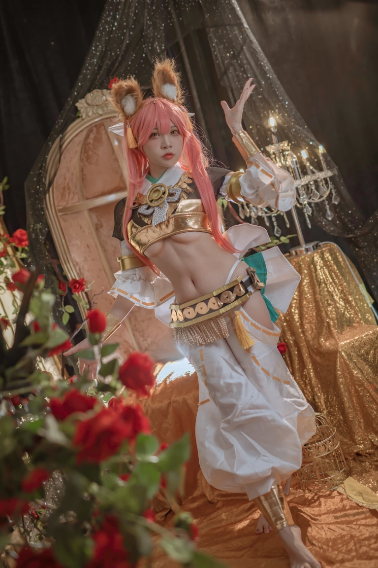 二佐Nisa《玉藻前神话礼装》写真图集 20P｜在线预览与图包下载