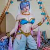 二佐Nisa《蕾姆舞娘》写真图集 9P｜在线预览与图包下载