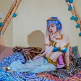 二佐Nisa《蕾姆舞娘》写真图集 9P｜在线预览与图包下载