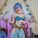 二佐Nisa《蕾姆舞娘》写真图集 9P｜在线预览与图包下载