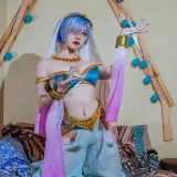 二佐Nisa《蕾姆舞娘》写真图集 9P｜在线预览与图包下载
