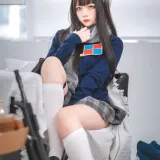 二佐Nisa《2020.11月铁粉福利 少前95式JK》写真图集 13P｜在线预览与图包下载