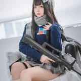 二佐Nisa《2020.11月铁粉福利 少前95式JK》写真图集 13P｜在线预览与图包下载