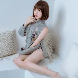 二佐Nisa《私房洞洞毛衣》写真图集 66P+2V｜在线预览与图包下载
