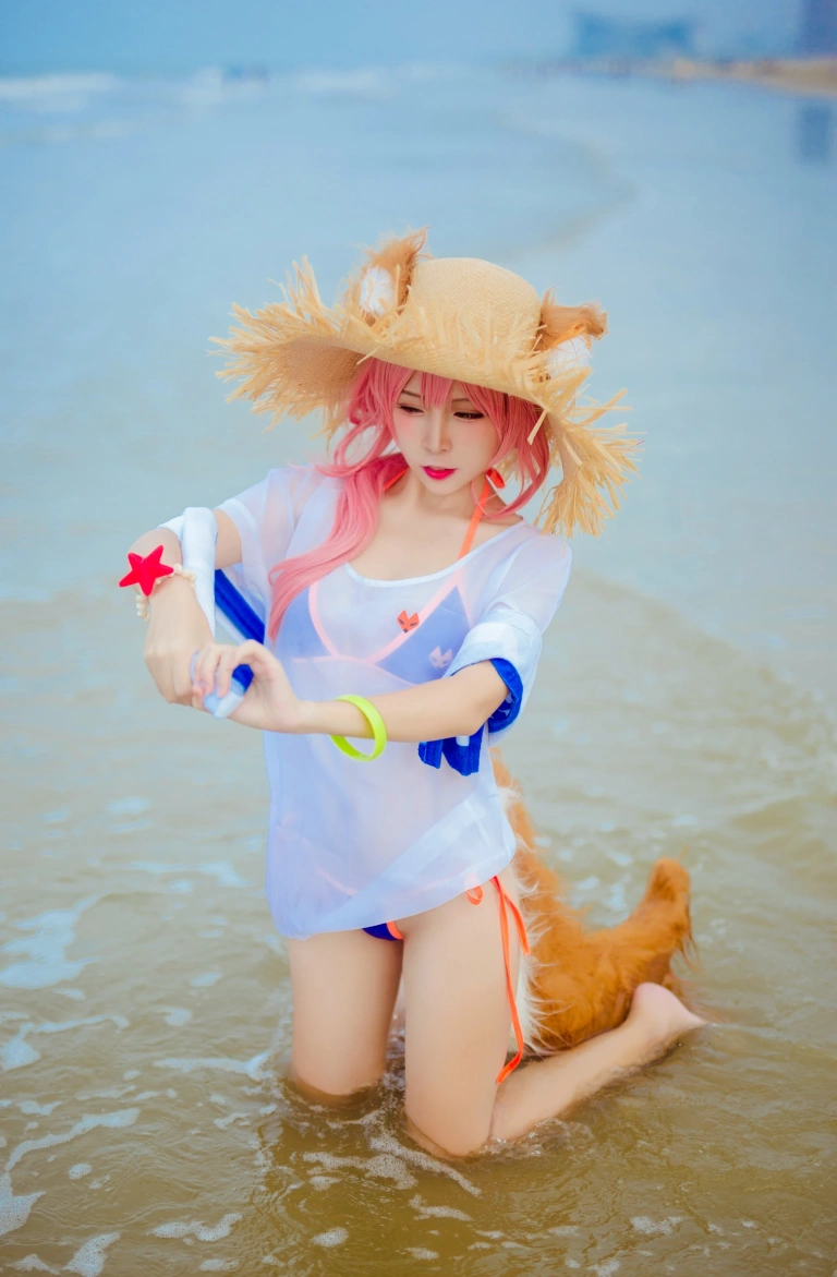二佐Nisa《玉藻前》写真图集 30P｜在线预览与图包下载