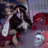 二佐Nisa《酒吞僵尸童子》写真图集 21P｜在线预览与图包下载
