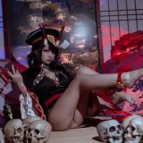 二佐Nisa《酒吞僵尸童子》写真图集 21P｜在线预览与图包下载