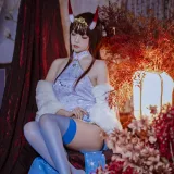 二佐Nisa《碧蓝航线 能代旗袍》写真图集 18P｜在线预览与图包下载